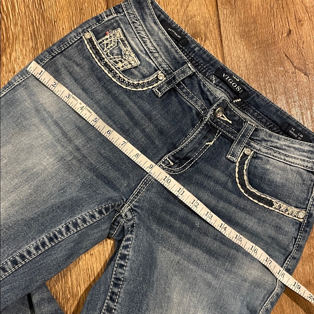 Vigoss Boyfriend Heritage Fit Woman Size 4 - Picture 8 of 10